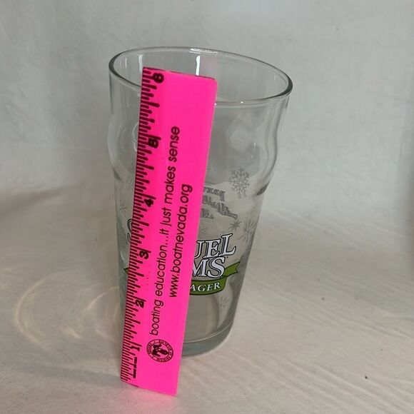 Samuel Adams Winter Lager 16 Oz 5 3/4 In Tall Brewed Cinnamon Ginger Orange Zest - Picture 5 of 5